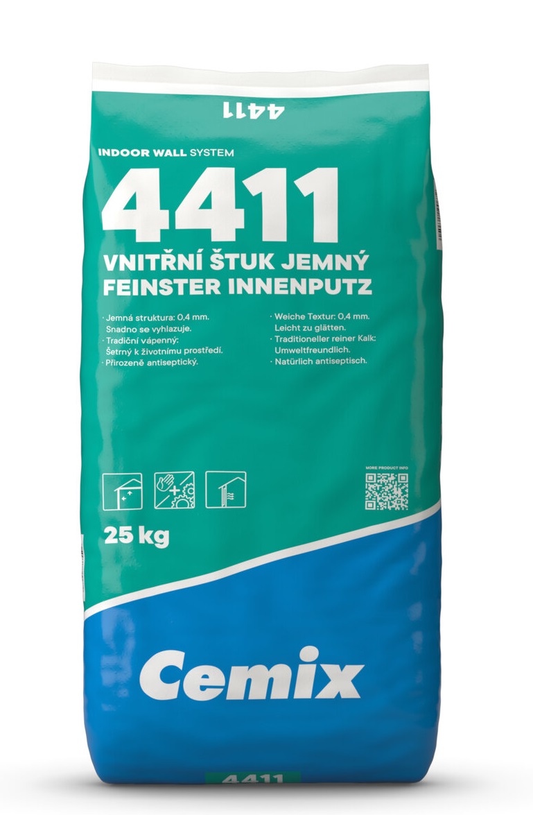 Cemix 4411 vnútornž štuk jemný